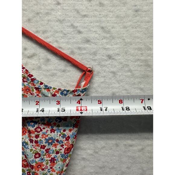 Aakaa Floral Midi Dress with Red Accents - Picture 5 of 13